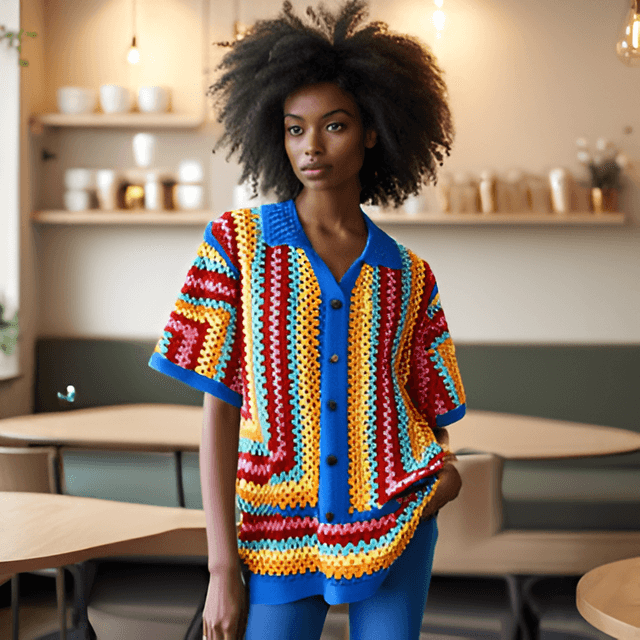 Female model wearing t-shirt design